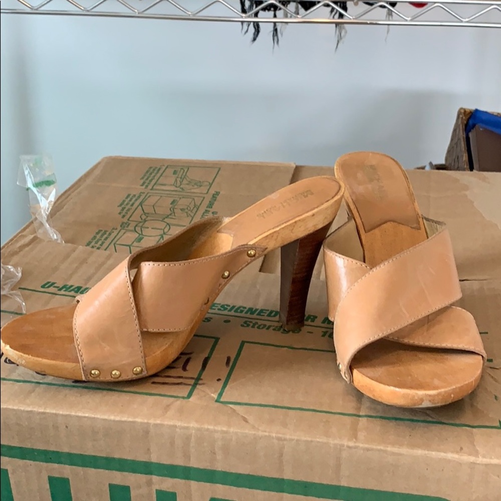 Michael Kors sandals with heels.